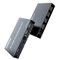 Bộ chia HDMI Switcher 2 in 4 out CS-214 2K4K@60Hz